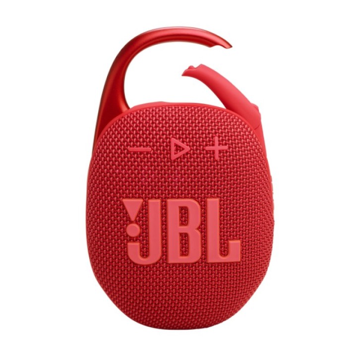 JBL CLIP 5 Altavoz Inalambríco Bluetooth Ultraportátil Protección IP67 Conexión USB-C Rojo