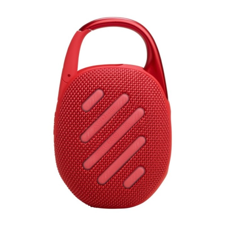 JBL CLIP 5 Altavoz Inalambríco Bluetooth Ultraportátil Protección IP67 Conexión USB-C Rojo