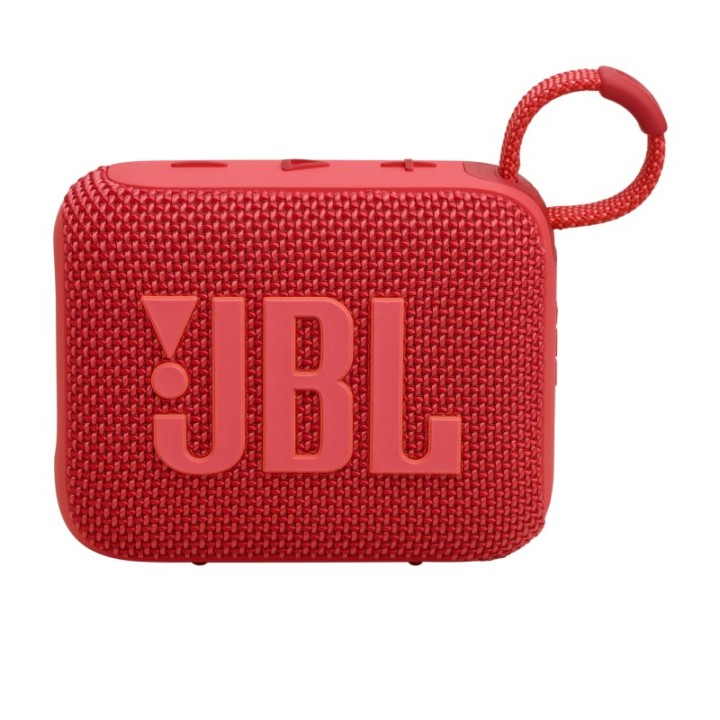Altavoces JBL Go 4 Portátiles Bluetooth 5.3 4,2W Auracast IP67 Rojo compactos