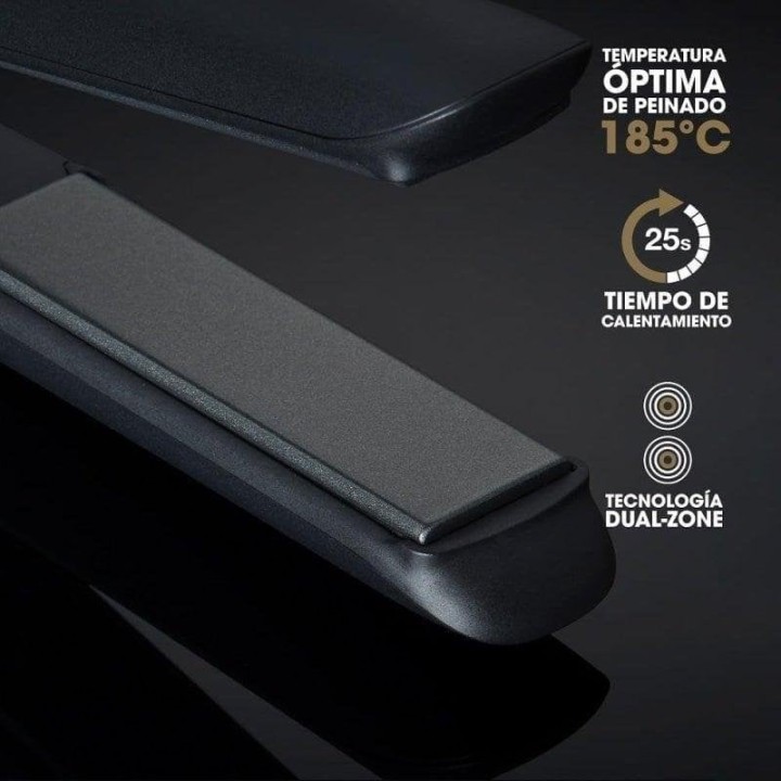 GHD Gold Styler 2025 Plancha del Pelo Dual Zone 185ºC Negra