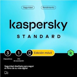 Kaspersky Standard F/Android Seguridad de Antivirus 1 Licencia 1 Año