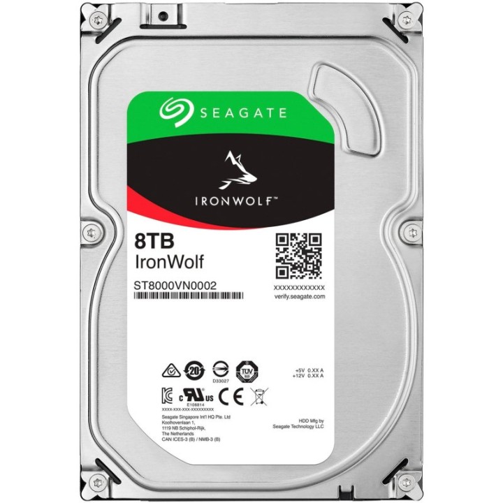 Seagate IronWolf 3.5" 8TB SATA 3