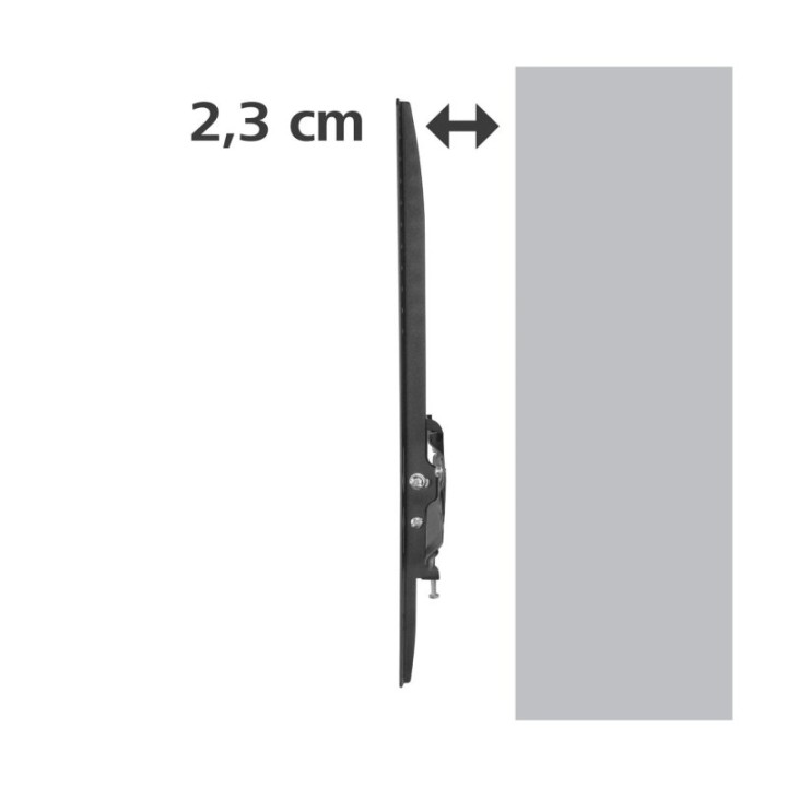 Hama 00220809 Soporte de Pared Fijo para TV de 32" a 65" 400x400 Max 35Kg