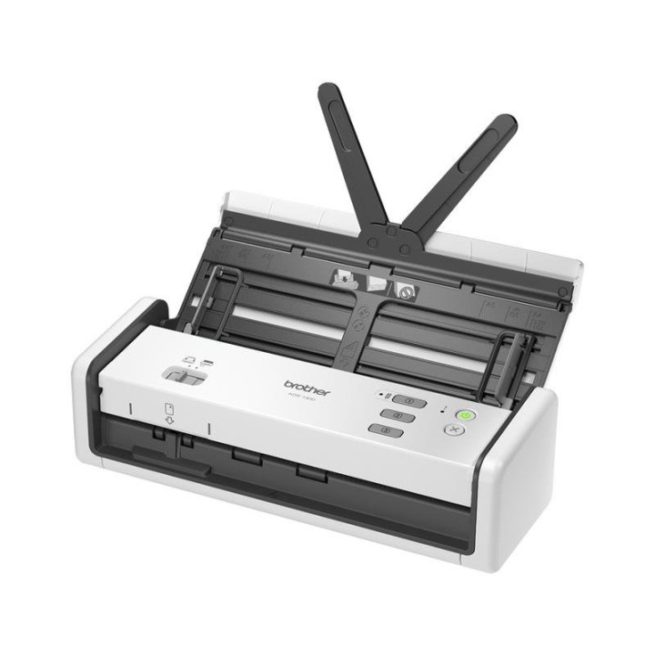 Brother ADS-1300 Escáner Documental Compacto con Alimentador de Documentos ADF Dúplex USB