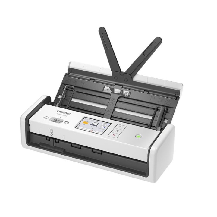 Brother ADS-1800W Escáner Documental Compacto con Alimentador de Documentos ADF WiFi Dúplex