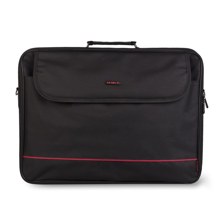 Maletín NGS Monray 16" Poliéster Negro/Rojo (PASSENGER)