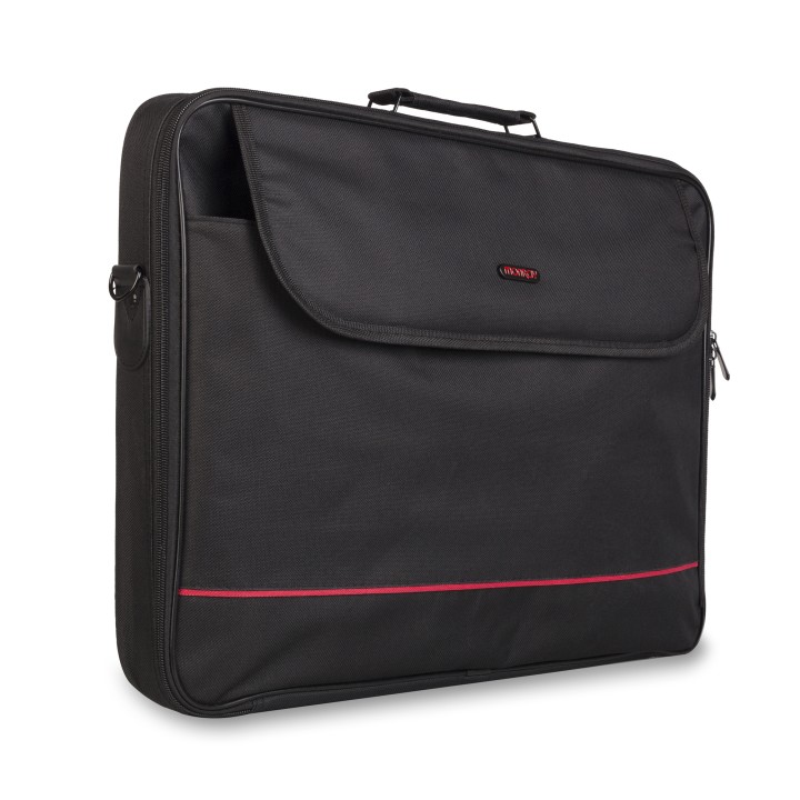 Maletín NGS Monray 16" Poliéster Negro/Rojo (PASSENGER)