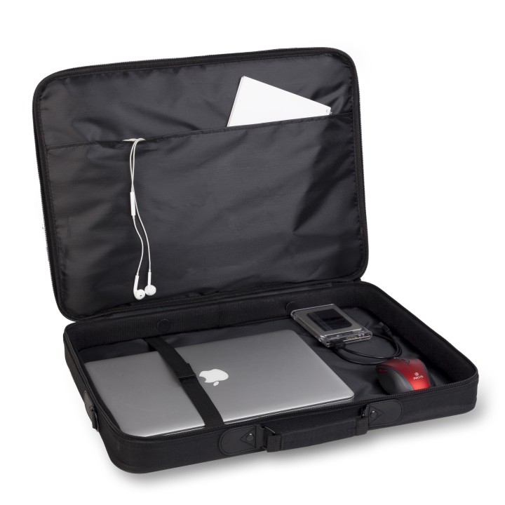 Maletín NGS Monray 16" Poliéster Negro/Rojo (PASSENGER)