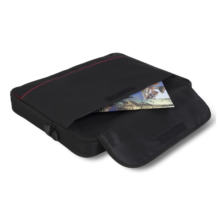 Maletín NGS Monray 16" Poliéster Negro/Rojo (PASSENGER)