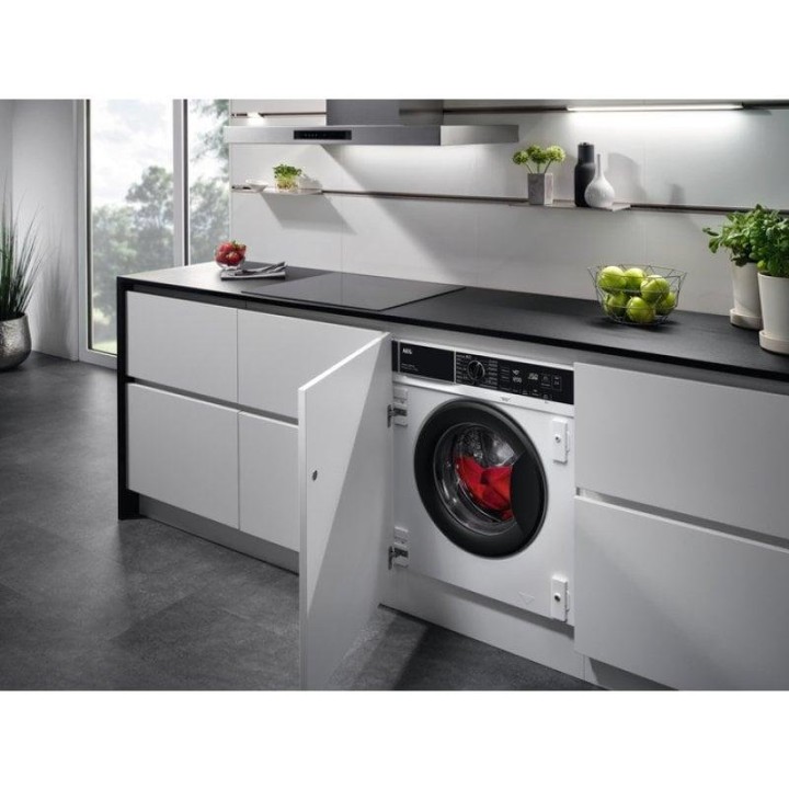 AEG Series 7000 ProSteam LWN7E8636F Lavasecadora Integrable 8Kg/4Kg D Blanco