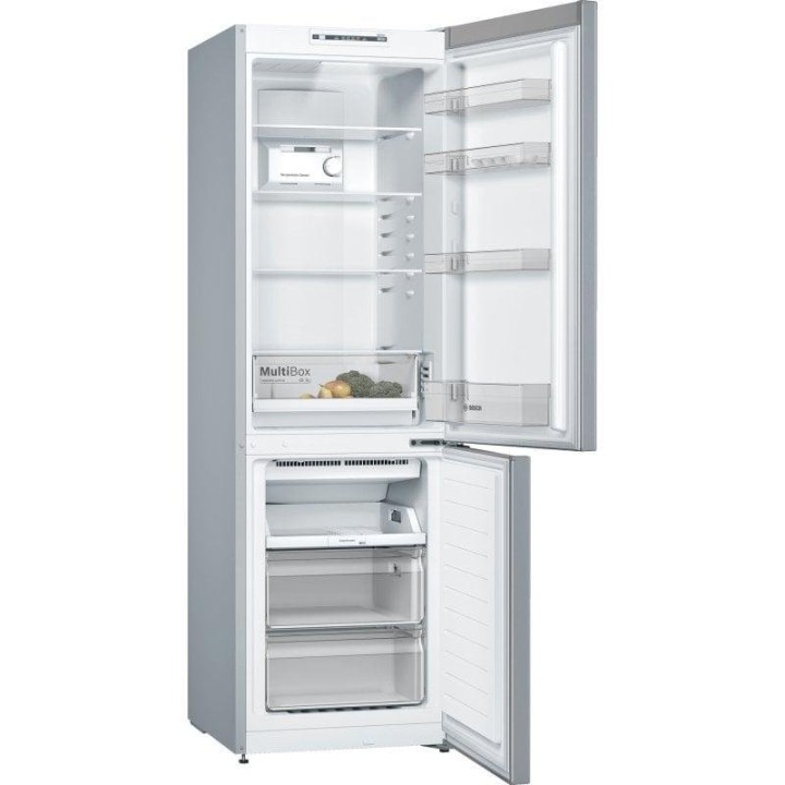 Bosch Serie 2 KGN36NLEA Frigorífico Combi E Acero Inoxidable