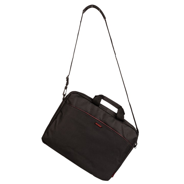 Maletín NGS Monray 15.6" Nylon Negro/Rojo (ENTERPRISE)