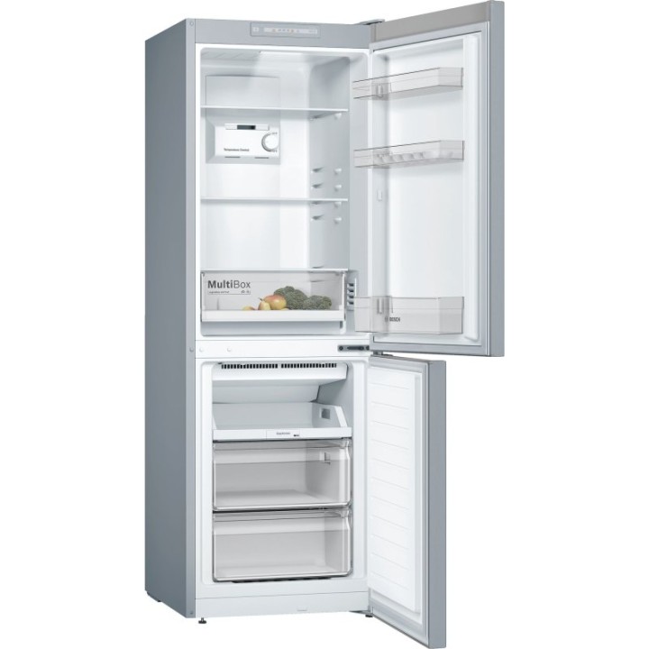 Bosch Serie 2 KGN33NLEB Frigorífico Combi E Acero Inoxidable
