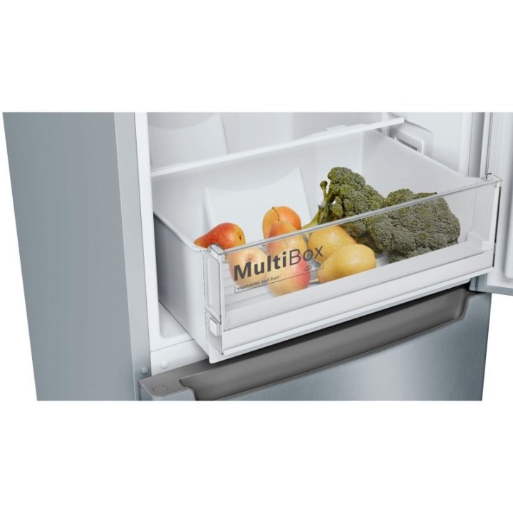 Bosch Serie 2 KGN33NLEB Frigorífico Combi E Acero Inoxidable