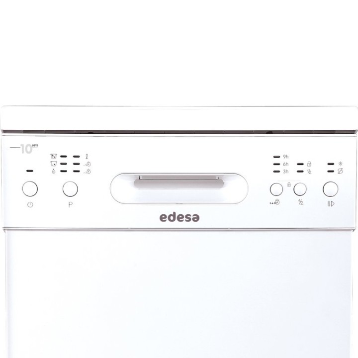 Edesa EDW-4610 WH Lavavajillas Capacidad 10 Cubiertos E Blanco