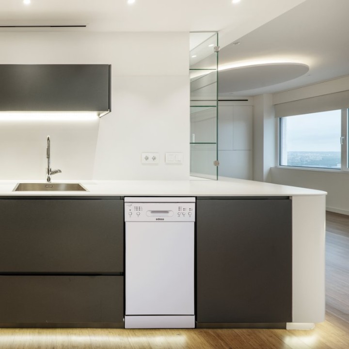 Edesa EDW-4610 WH Lavavajillas Capacidad 10 Cubiertos E Blanco