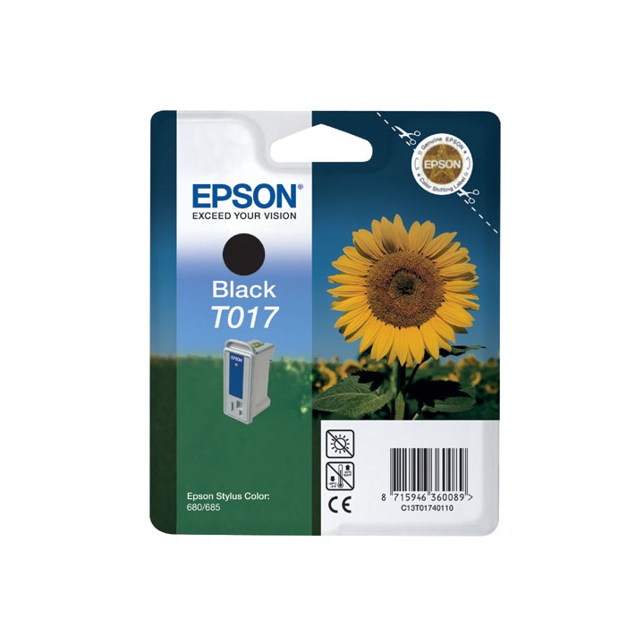 Tinta Epson T017 Negro (C13T01740120)