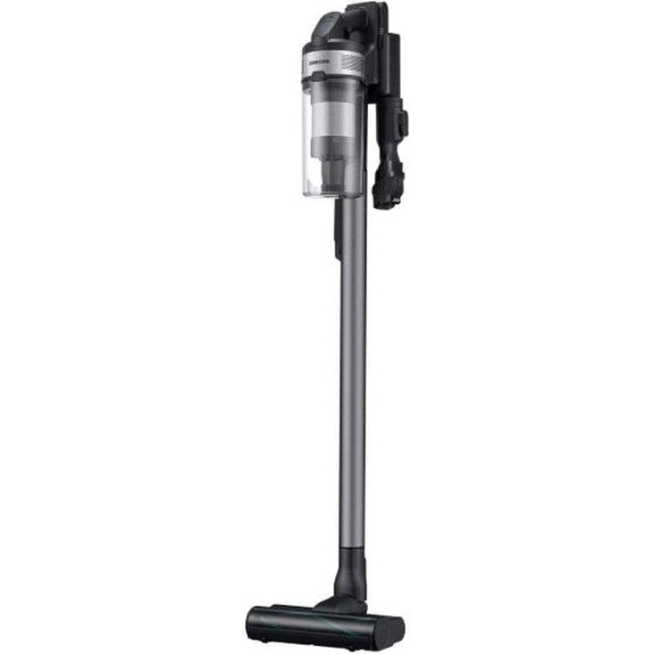 Samsung Jet 75E Pro Digital Inverter Aspiradora Escoba con Cepillo para Mascotas Batería 21.6V 200AW Negra