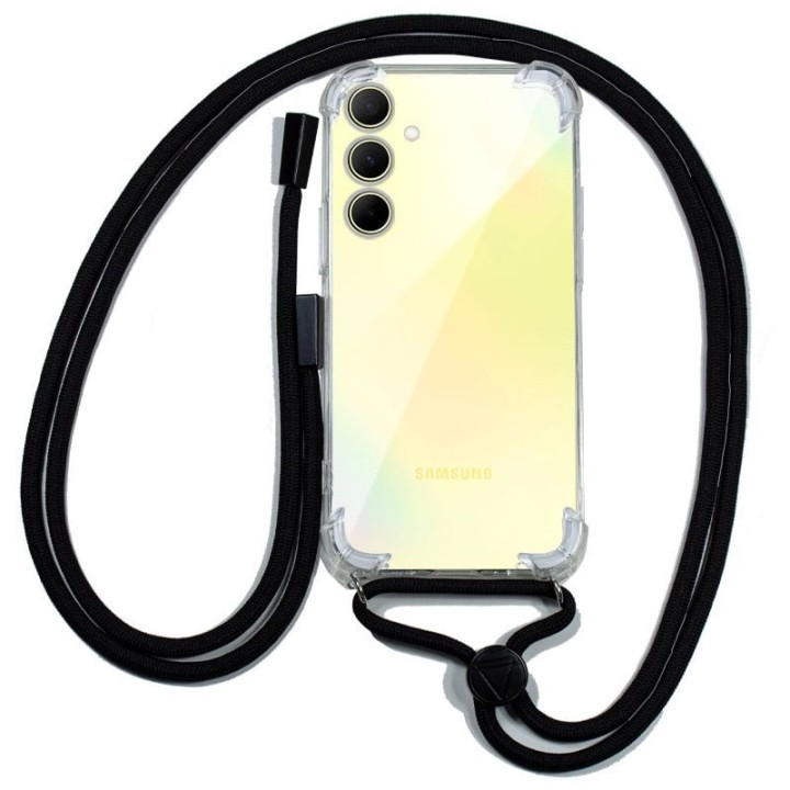 COOL Carcasa Cordón Negro para Samsung A356 Galaxy A35 5G