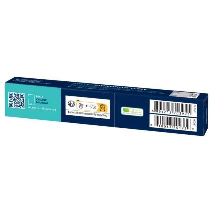 ARCTIC MX-6 compuesto disipador de calor Pasta térmica 4 g