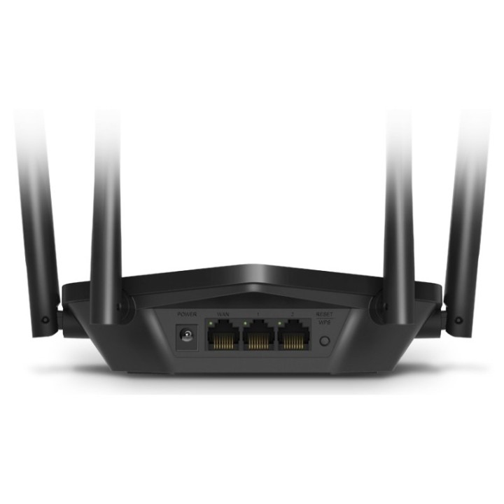 Mercusys MR60X Router WiFi 6 Doble Banda AX1500 MU-MIMO WPA3
