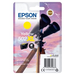 Tinta Epson 502XL Amarillo 6.4ml 470 pág (C13T02W44010)