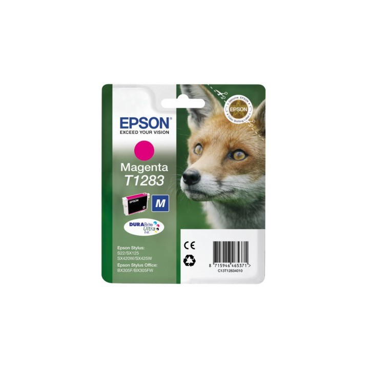 Tinta Epson T1283 Magenta 3.5ml 160 pág (C13T12834012)