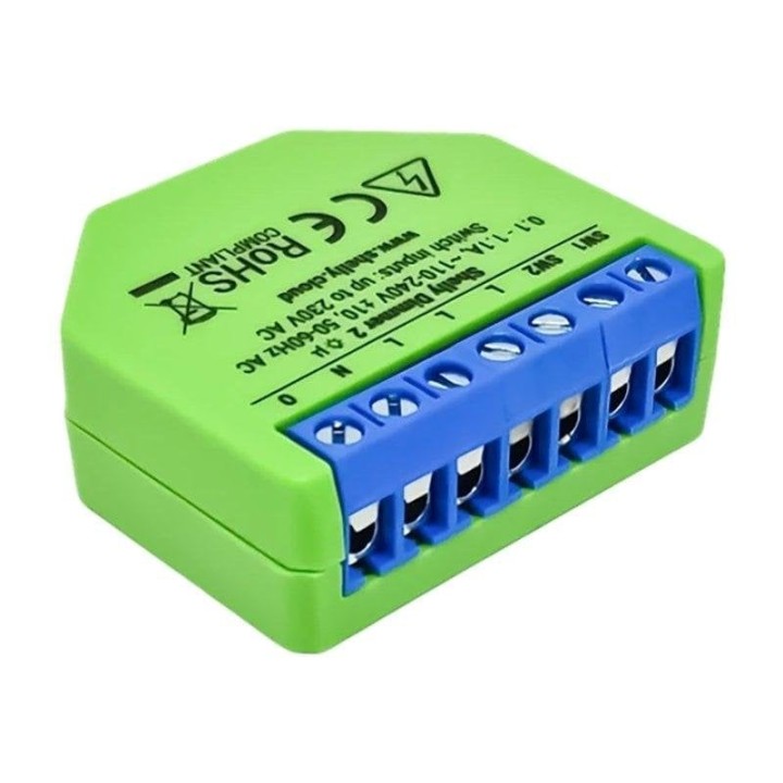 Shelly Módulo Switch Wi-fi Bt Dimmer 2