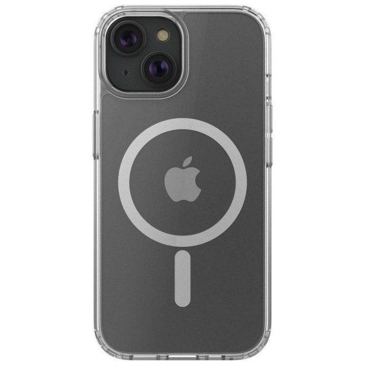Funda para móvil Belkin SHEERFORCE Transparente Antimicrobiana Compatible MagSafe para iPhone 15 Pro Max
