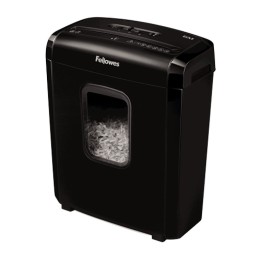 Fellowes Powershred 6M Triturador de Papel Microcorte Negro
