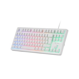 Teclado Mars Gaming TKL H-Mech USB RGB Blanco(MK023WES)