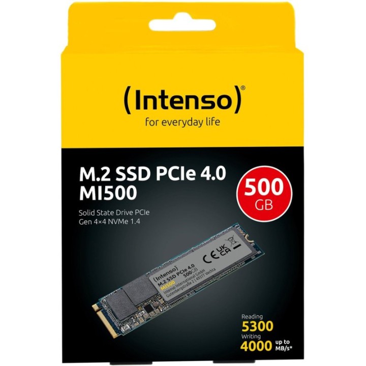 Intenso MI500 500GB SSD PCIe Gen4 NVME