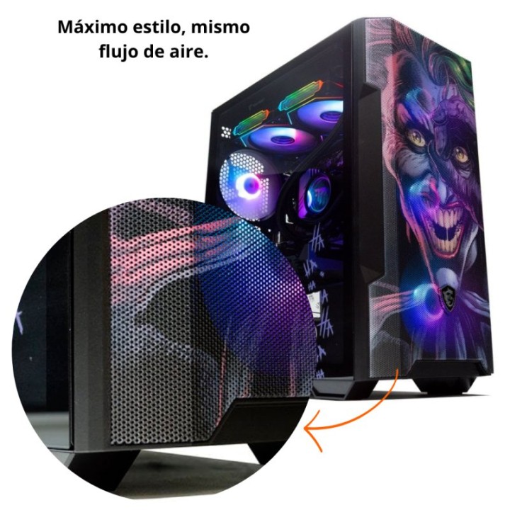 Tempest Umbra RGB Torre ATX Negra con 1 superficie personalizable