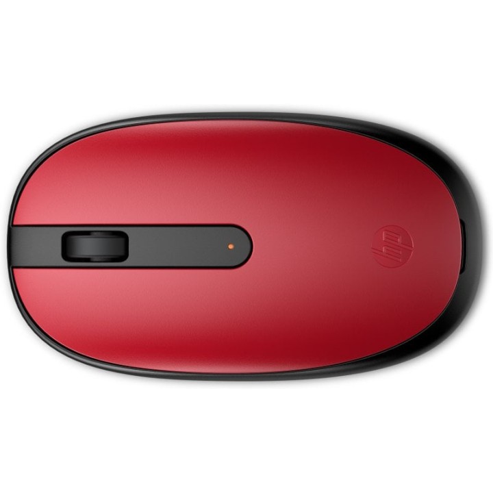 HP 240 Empire Ratón Inalámbrico 1600DPI Rojo