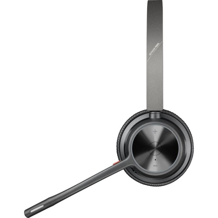 Poly Voyager 4320 UC Auriculares Inalámbricos con Soporte Negros