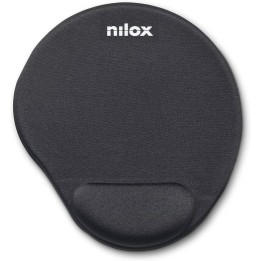 Nilox NXMPE01 Alfombrilla Ergonómica Negra