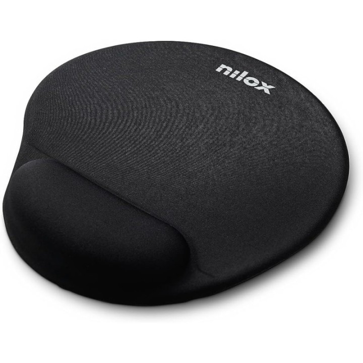 Nilox NXMPE01 Alfombrilla Ergonómica Negra