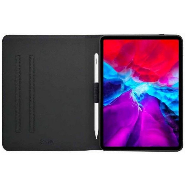 Celly Funda Negra para Samsung Galaxy Tab S7+ / Galaxy Tab S7 FE 5G / Galaxy Tab S8+