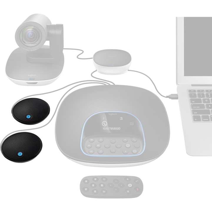 Micrófono Expansión LOGITECH Group Kit 2 (989-000171)