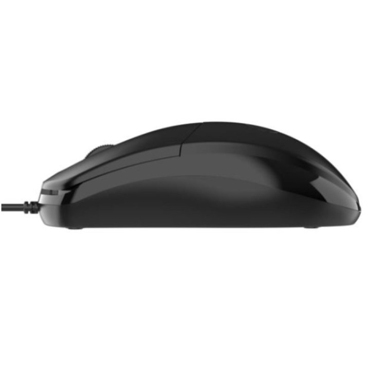 Nilox MOUSB1011 Ratón USB 1200DPI Negro