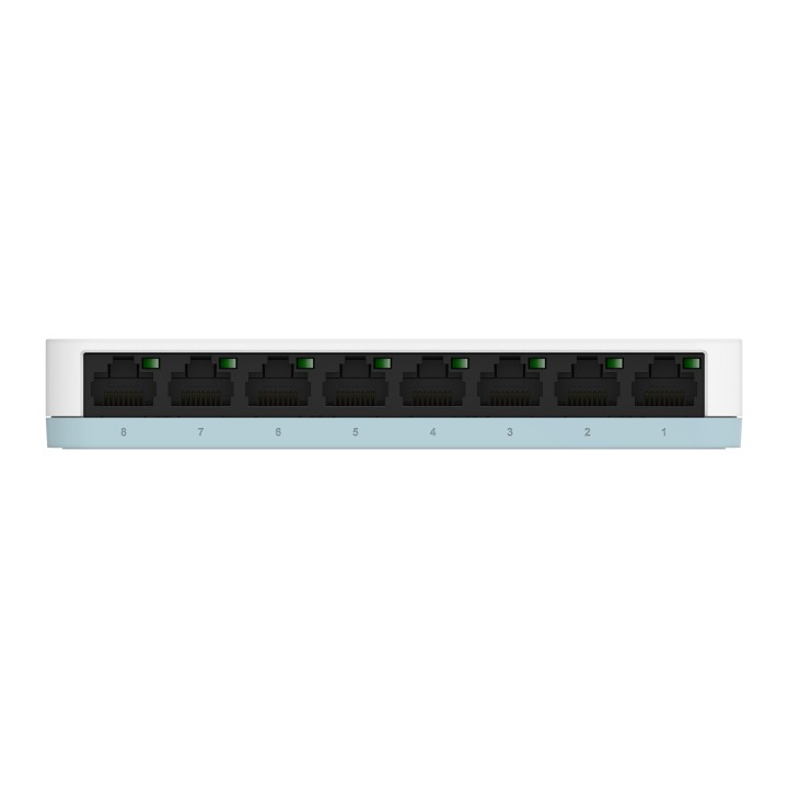 Switch D-Link 8xRJ45 GbE Blanco (DGS-1008D)