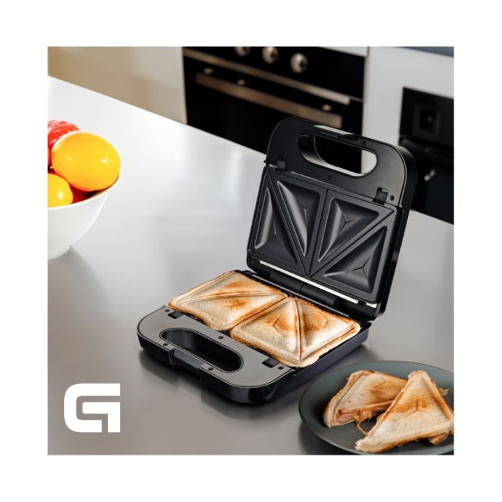Grunkel SAN-MULTI NG Sandwichera con Placas Intercambiables 850W Acero Inoxidable