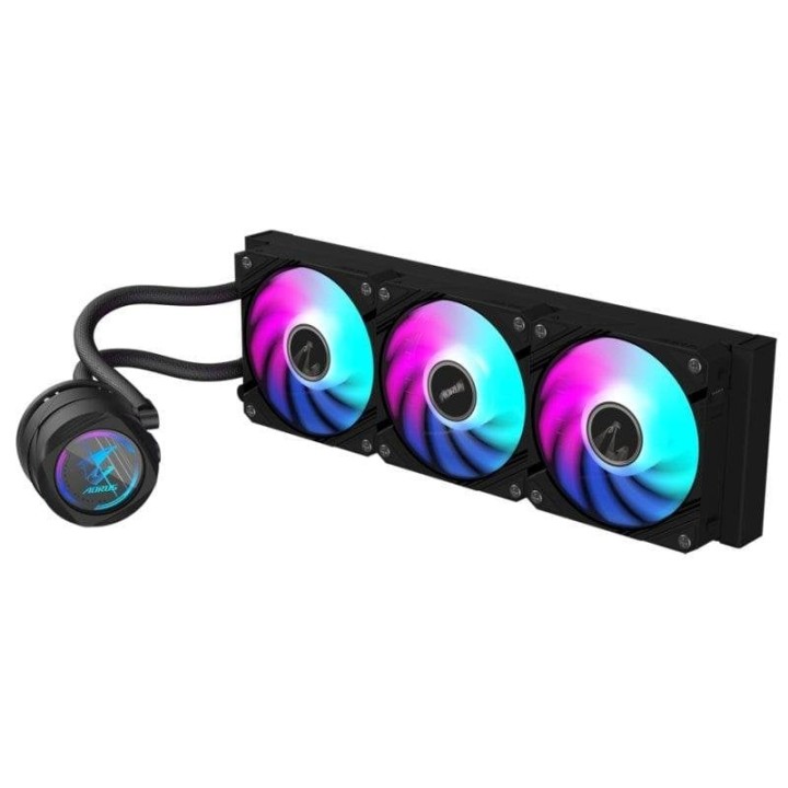 Gigabyte AORUS WATERFORCE II 360 RGB Kit Refrigeración Líquida 360mm Negro