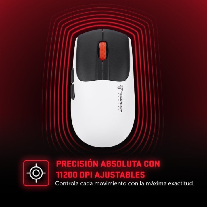 Tempest X18 Shatter Ratón Gaming Wireless 11200DPI