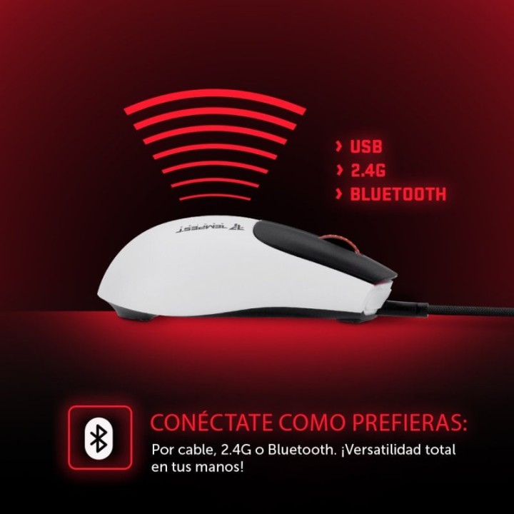 Tempest X18 Shatter Ratón Gaming Wireless 11200DPI