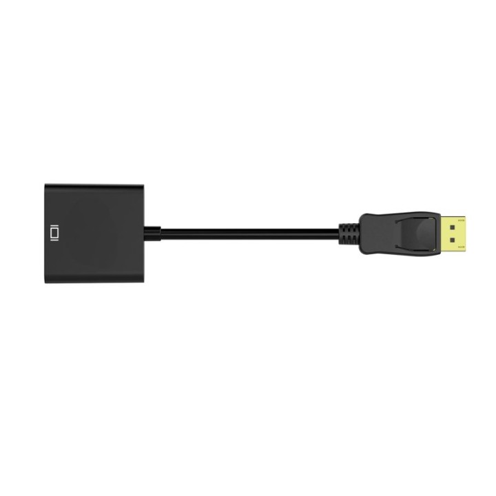 PcCom Essential Adaptador DisplayPort a DVI Negro