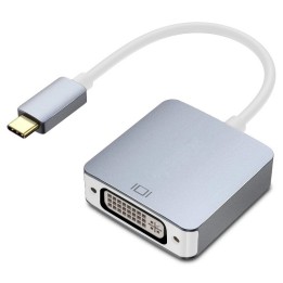 PcCom Essential Adaptador USB-C a DVI 15cm