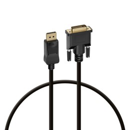 PcCom Essential Cable DisplayPort a DVI 1m Negro