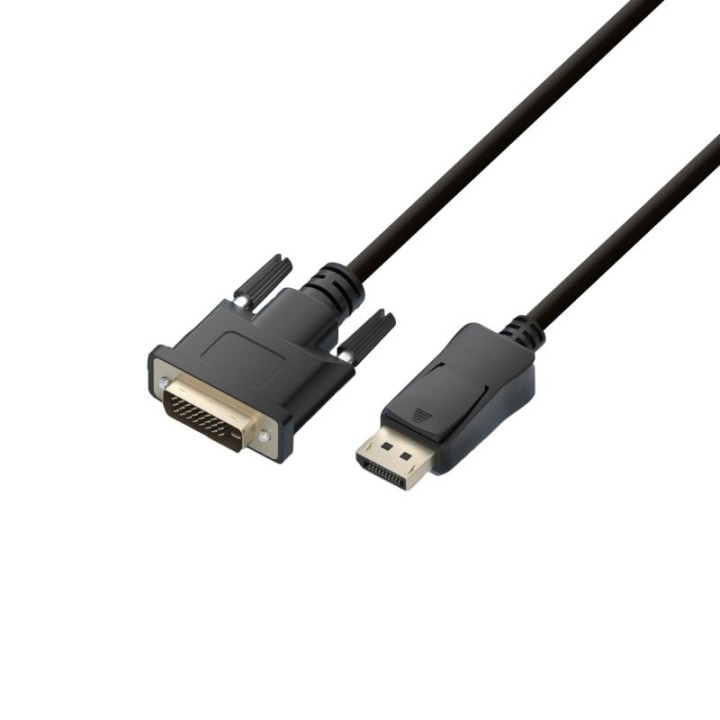 PcCom Essential Cable DisplayPort a DVI 1m Negro