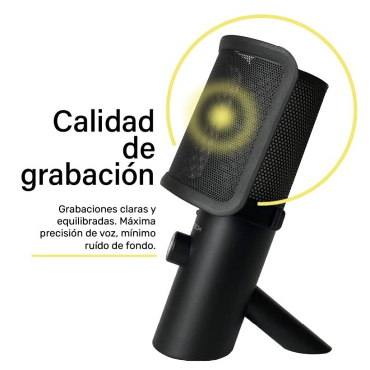 Owlotech X3 Micrófono Condensador Negro